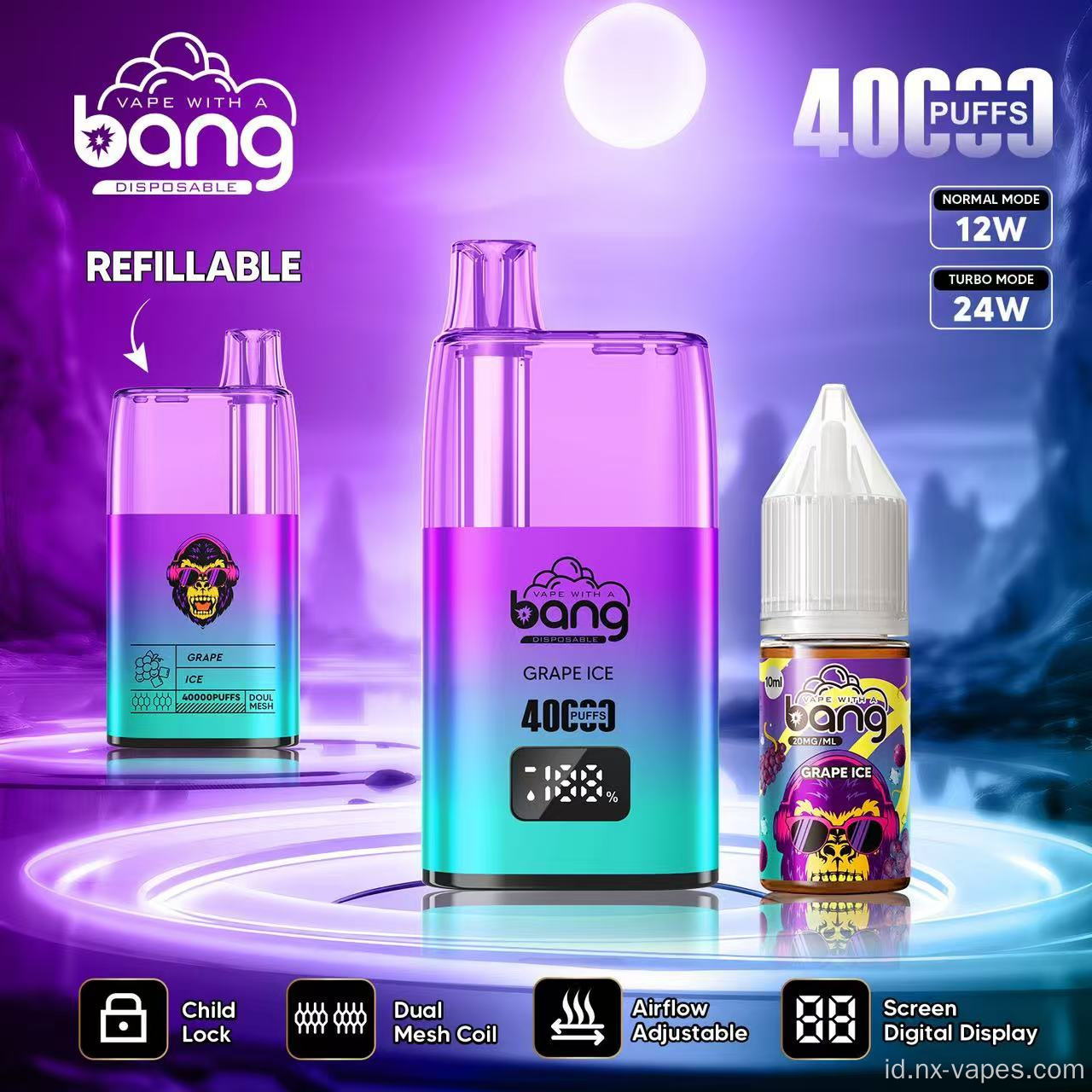 Bang 40000 harga vape minyak isi ulang