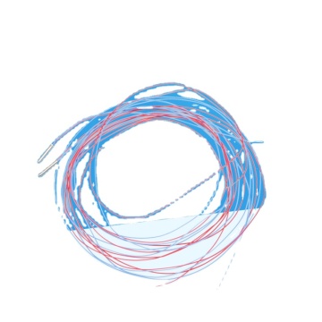 PT100ミニチュア温度センサー - クラスA PT100プラチナ抵抗2線系（直径1.5/2/3mm）