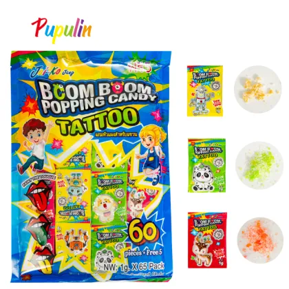 Multi Fruit Flavor Sour Sweet Popping Candy - Wholesale Magic Pop Candy