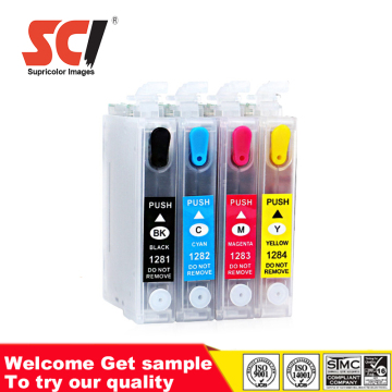 Refillable ink cartridge T1281-T1284 with ARC chip