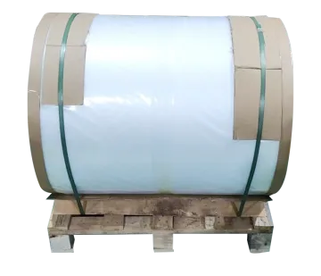 Clear stretch hood film for pallet wrapping