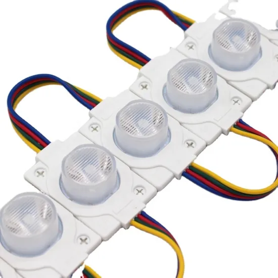 1.5W RGB LED Module - Hot Sale, Edge-Lit SMD3535, Single Lens, IP65, 48x32mm, 12V Party, KTV, Bar Lighting