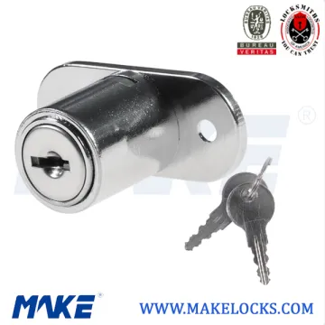 flat key push up and down lock