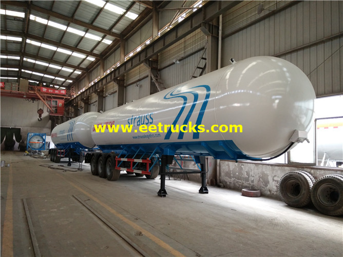 LPG Gas Delivery Tanker Trailer