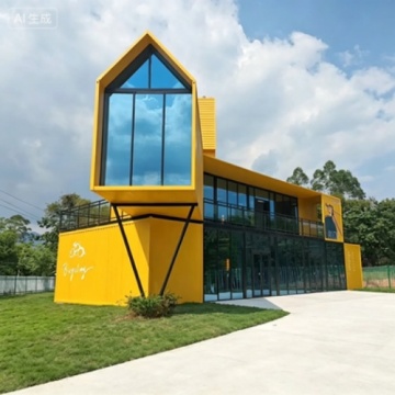 Innovative Folding Container Home with Tailored Shape Options