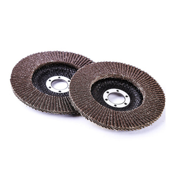 Discos de lija de la rueda del disco abrasivo Flap Discos de alta densidad
