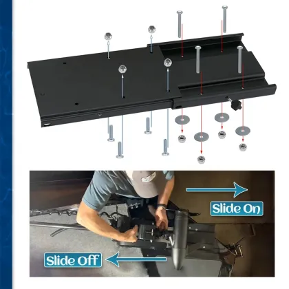 Quick Release Trolling Motor Bracket for MINN KOTA MKA 16-03 1854035 1854036 PQY-BTD07