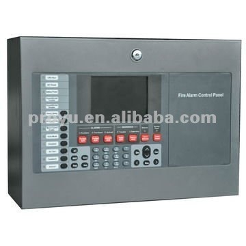 China gold supplier 1 loop 200 alarm points wired addressable fire alarm control panel