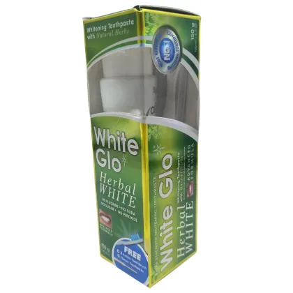 White Glo Herbal White Enamel Fortifying Toothpaste