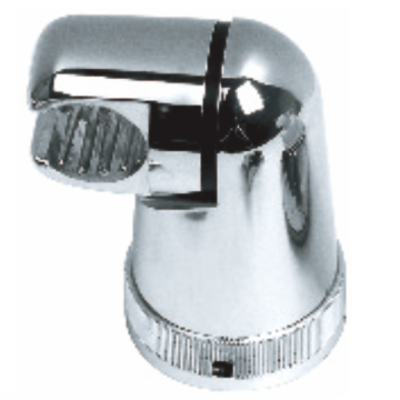 high Bathroom accessories chrome plated wall mount adjustable bracket ABS plastic shower head holder