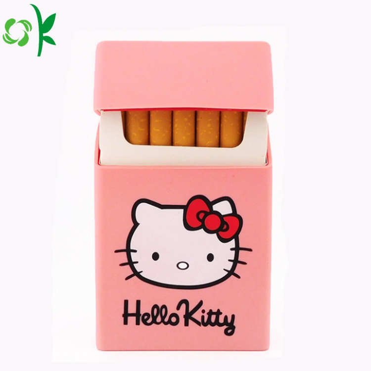 Popular Fashion Silicone Cigarette Case for Gift