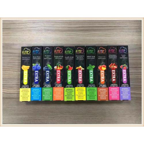 Kit Vape Fume Extra 1500 Puffs Asli