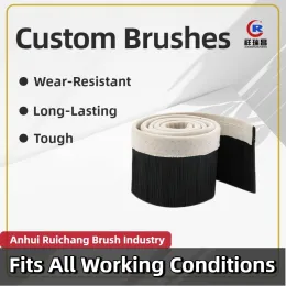 Durable Canvas Strip Brushes for Sealing & Cleaning