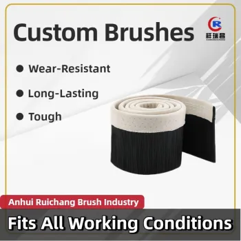 Durable Canvas Strip Brushes for Sealing & Cleaning