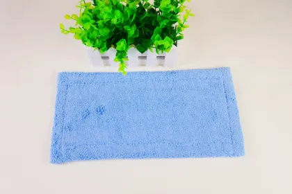 Microfiber exchange use floor mop cloth