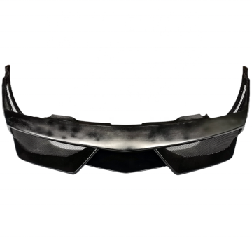 DMC Style Fiberglass and Semi-Carbon Fiber Front Bumper Body Kit for Lamborghini Gallardo Models