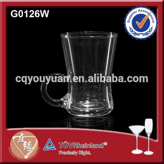 Wholesale Tea Sets Glass Cup 100ML Personalised Coffee Mugs