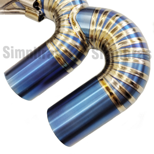 Performance C8 Corvette 3 "Voller Titan -Auspuff Catback Auspuff - Quad -Tipps w