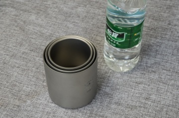 Pure Titanium Water Cup Double Wall