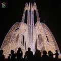 Large 3D Fountain Motif Light