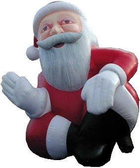 Inflatable Christmas Santa Claus