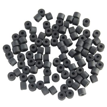 Black Nylon Holster Spacers with O-Ring, 9mm Thick Rubber Washer