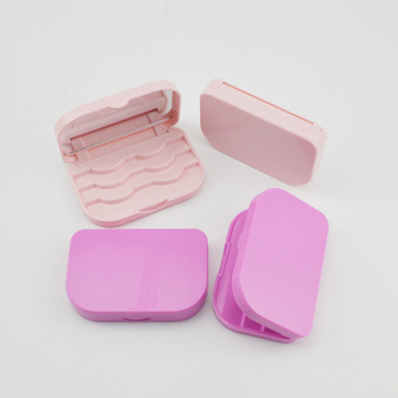 Hot Selling Mink Eye Extensions Case with Mirror - Full Strip Plastic Packaging