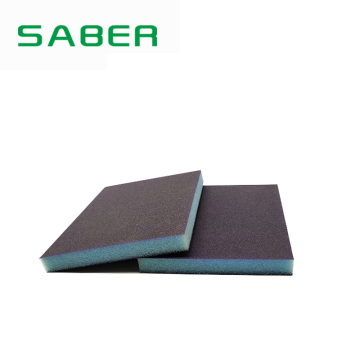 SABER Square Sponge Buffing Pad with Hard Cutting & High Gloss Sanding Hardware Machinery