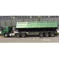 3 Axle side wall tipper semi Dump Trailer