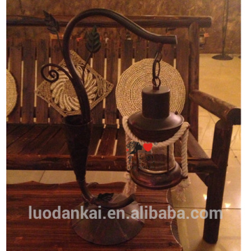 Country lamp shades bedshide modern/hotel style table touch lamps