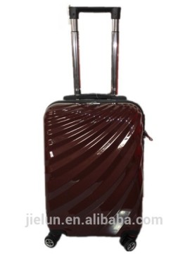hard shell abs pc trolley luggage bag, luggage set with 4 wheels