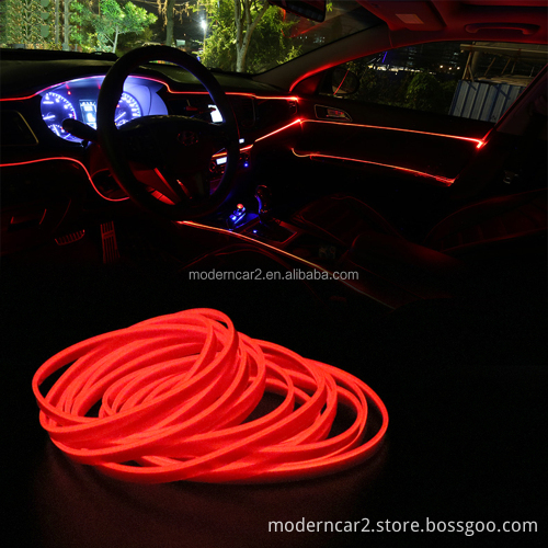 3M Car Interior USB Cold Lamp LED Ambient Light Decor