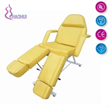 Facial Bed with adjustable footrest