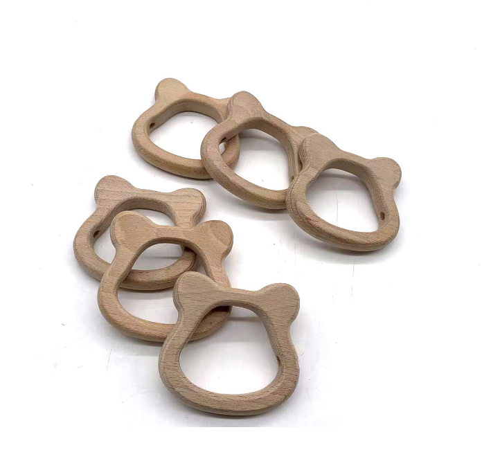 Customized Beech Wood Teether