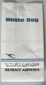 Airline&inflight sickness bag