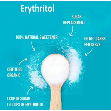 Alternativas de azúcares eritritol alcohol de azúcar