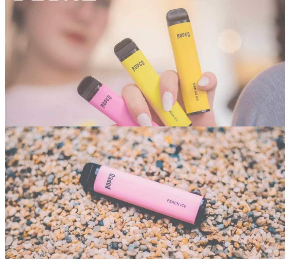 1600 puffs rodeo e-thuốc lá vape dùng một lần