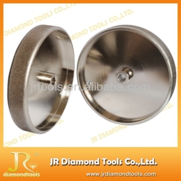 Radius only 8 inch electroplate cbn grinding wheels
