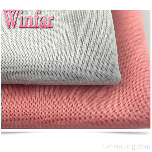 Polyester DTY Spandex Spacer Scuba Knit Tissu