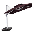 Терраса Коммерческий светодиодный солнечный энергиозный зонтик