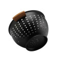 black color Powder coating colander