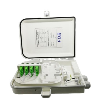 Waterproof FTTx Fiber Optic Splice Box with 16 Feeder Cable Ports