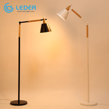 Lampadaires en bois uniques LEDER