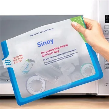 multi-function microwave sterilizing bag for baby bottle