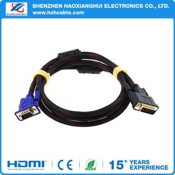 2016 High Quality Factory Price Wholesale VGA to DVI Cable