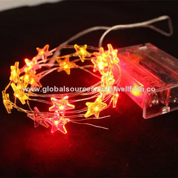 Christmas LED String Fairy Lights with Twinkling and Timing