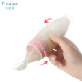 Promotion Selling Baby Feeding Bottle With Silicone Spoon