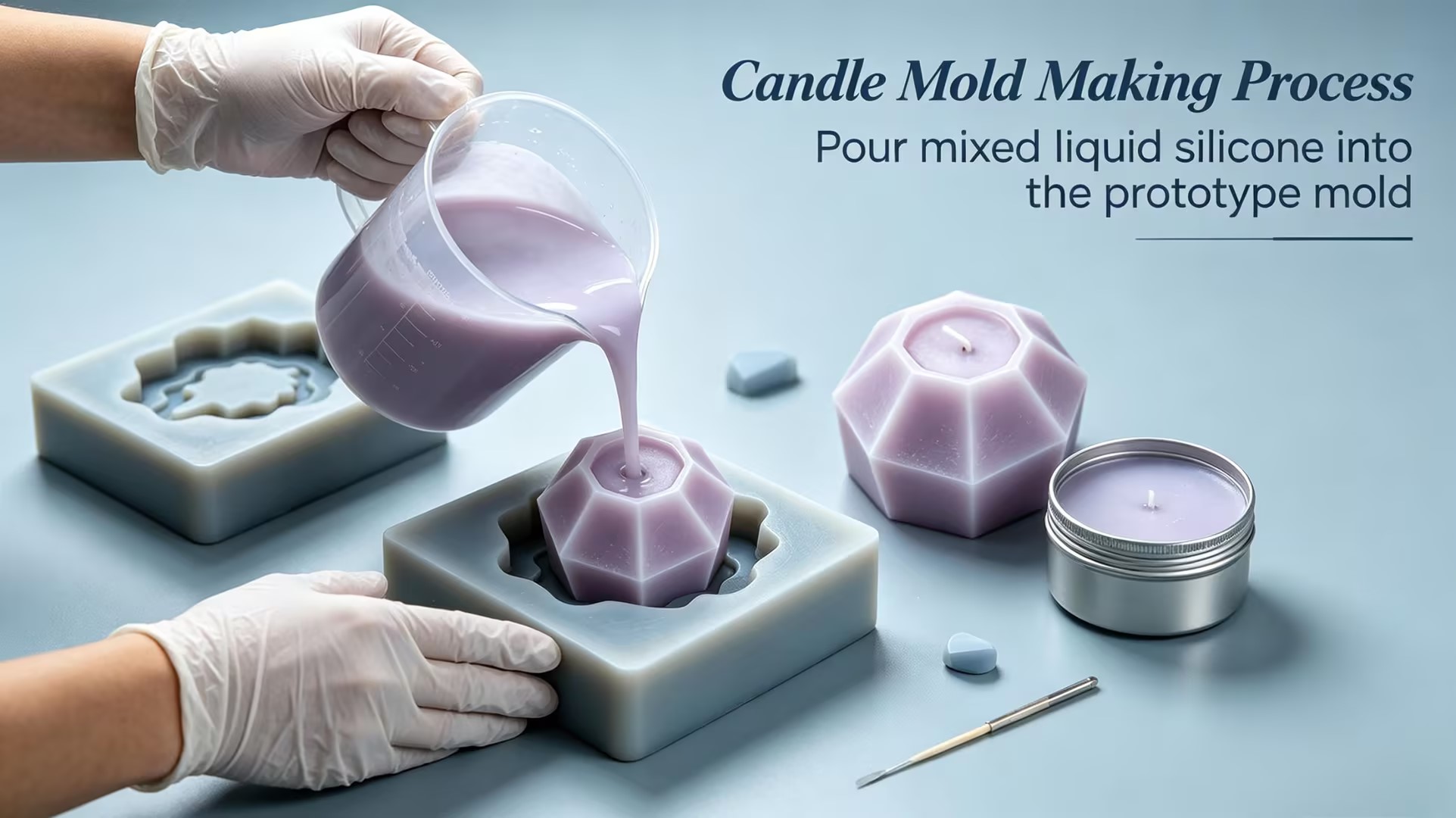 Candle Mold Silicone 4