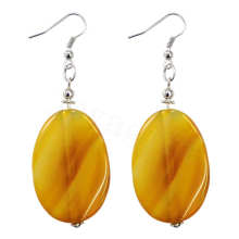 Natural Gemstone Agate Earring