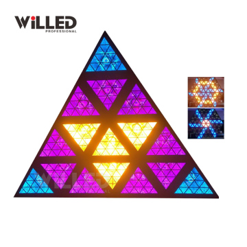 16x 30W RGB Golden Matrix Triangle Retro LED Stage Light